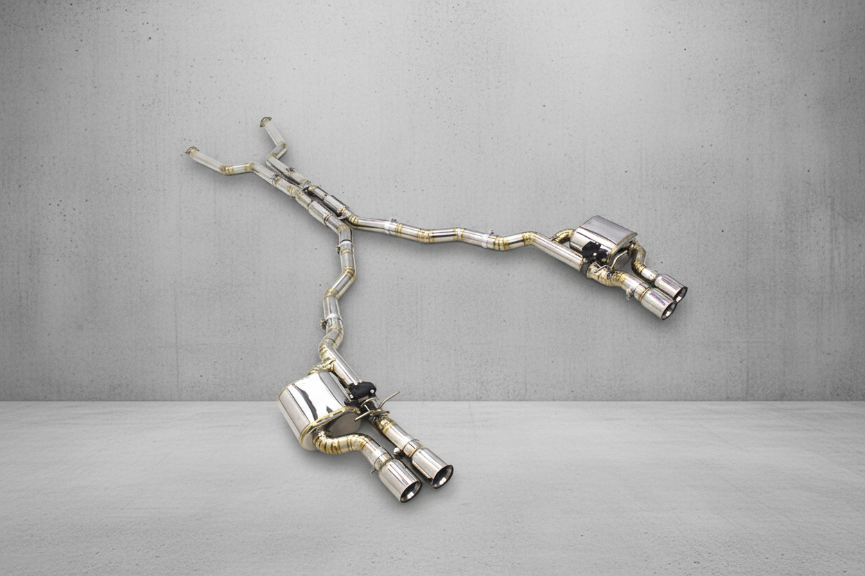 BMW M6 E63/ E63 LCI Titanium Valved Catback Exhaust System