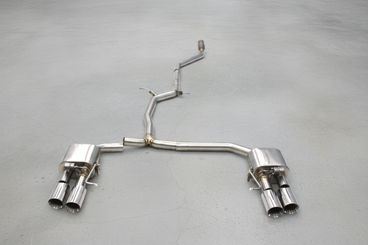 Audi A4/A5 B8/B9 Stainless Steel Valved Catback Exhaust System
