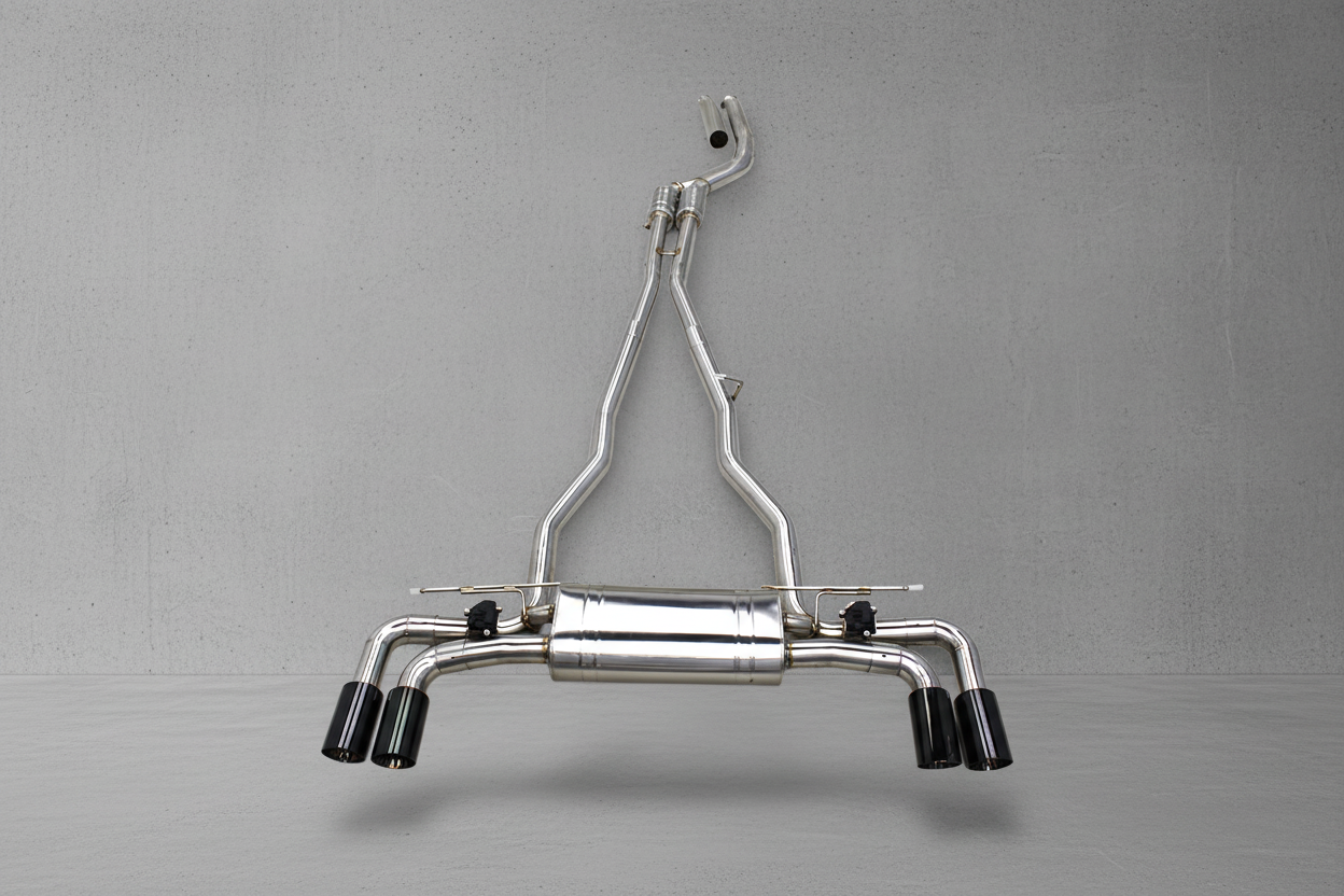 BMW 540i G30/G30 LCI Stainless Steel Valved Resonated Catback Exhaust System