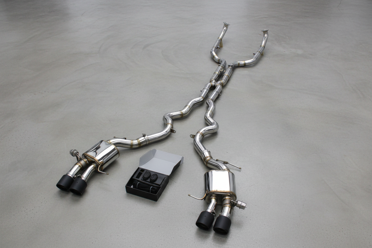 BMW M6 F06/ F06 LCI Stainles Steel Valved Catback Exhaust System