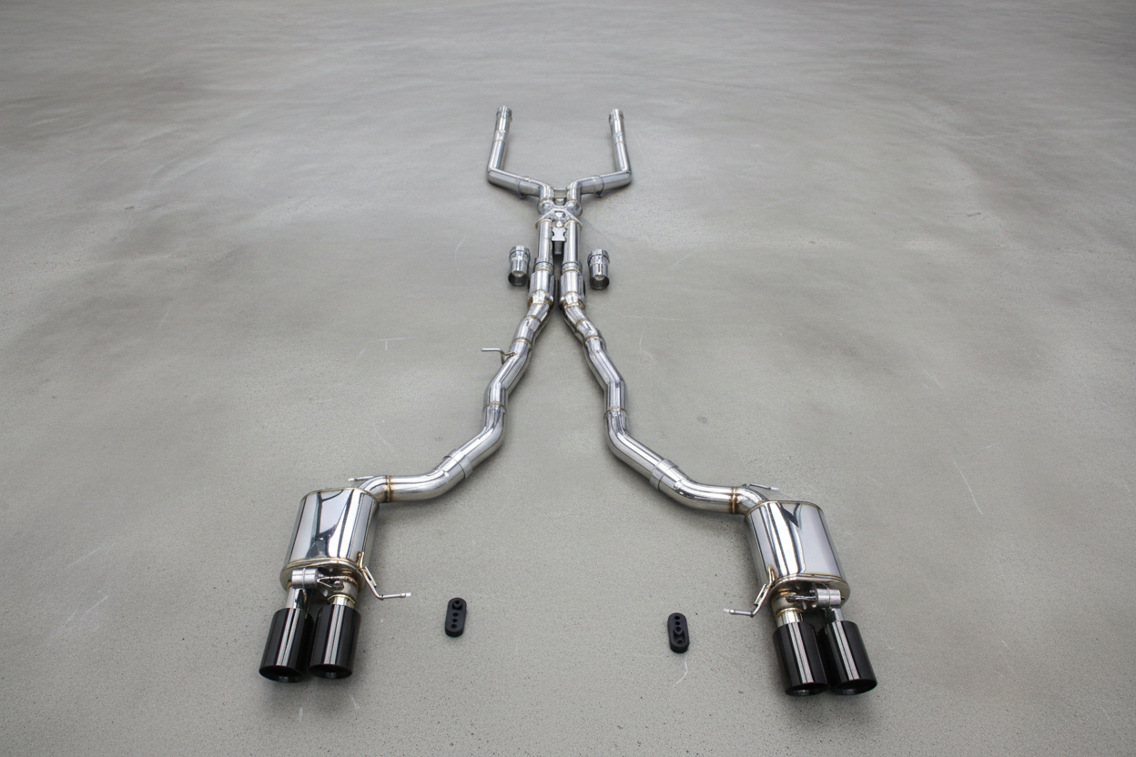 BMW 650i F06/F12/F13 Stainless Steel Valved Catback Exhaust System