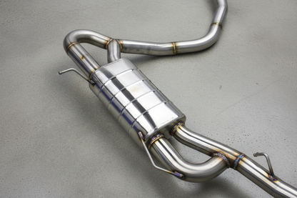 BMW X5M F95/F96 Stainless Steel Valved Catback Exhaust System Gloss Carbon Tips