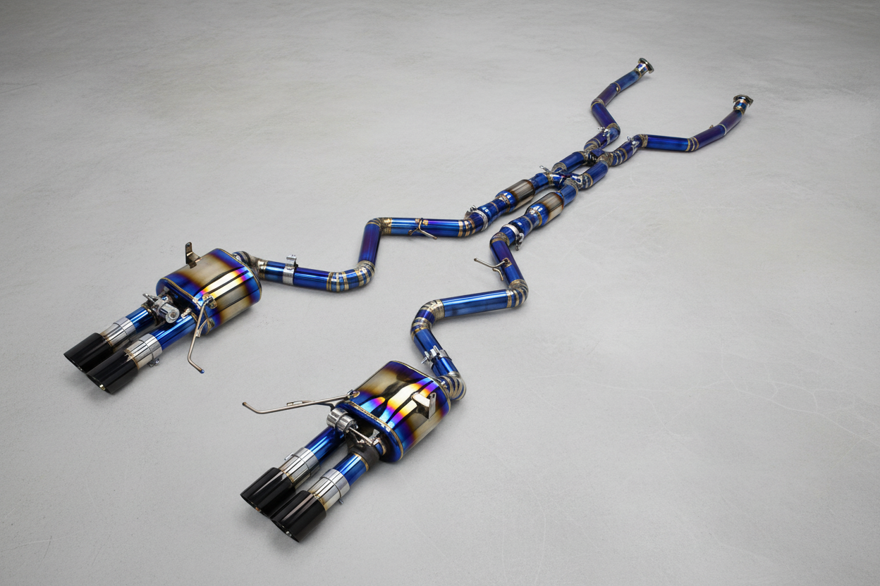 BMW M3 E90/E92/E93 Titanium Valved Catback Exhaust System