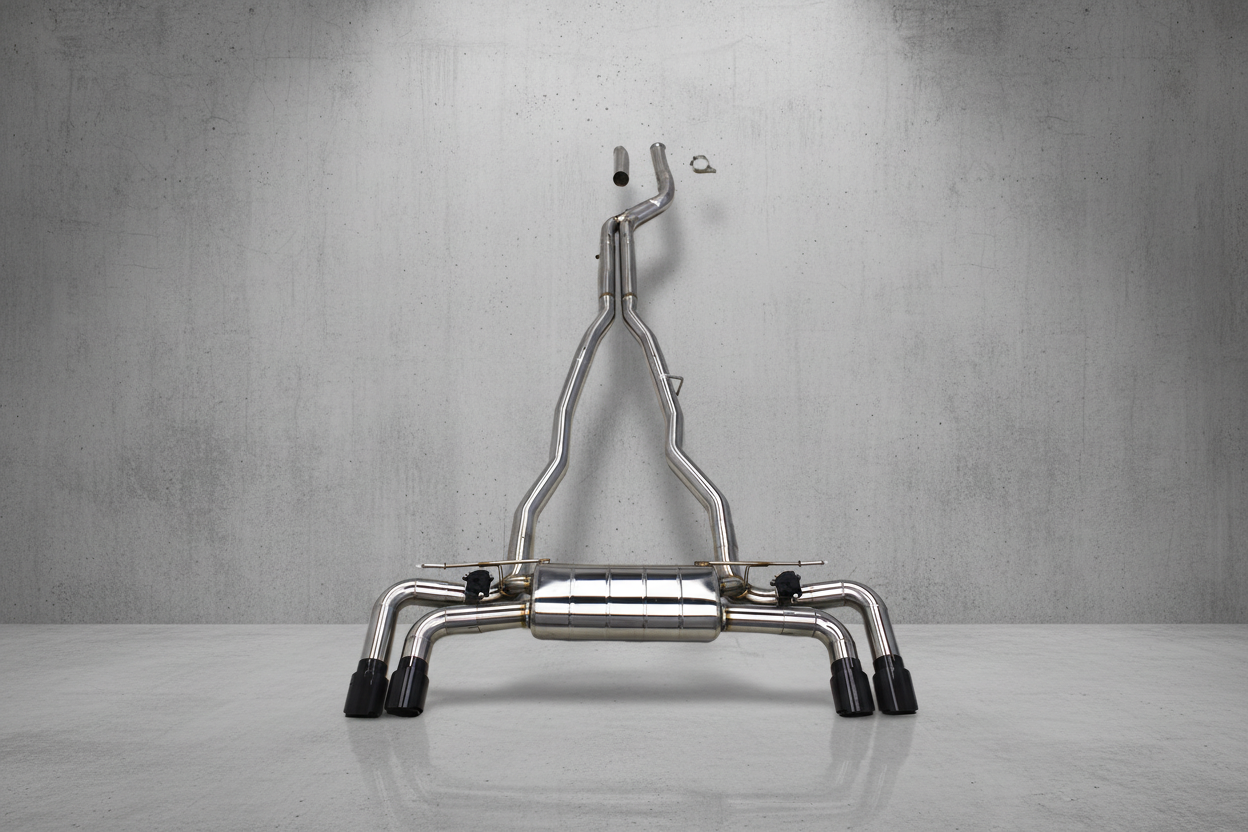 BMW 540i G30/G30 LCI Stainless Steel Valved Catback Exhaust System