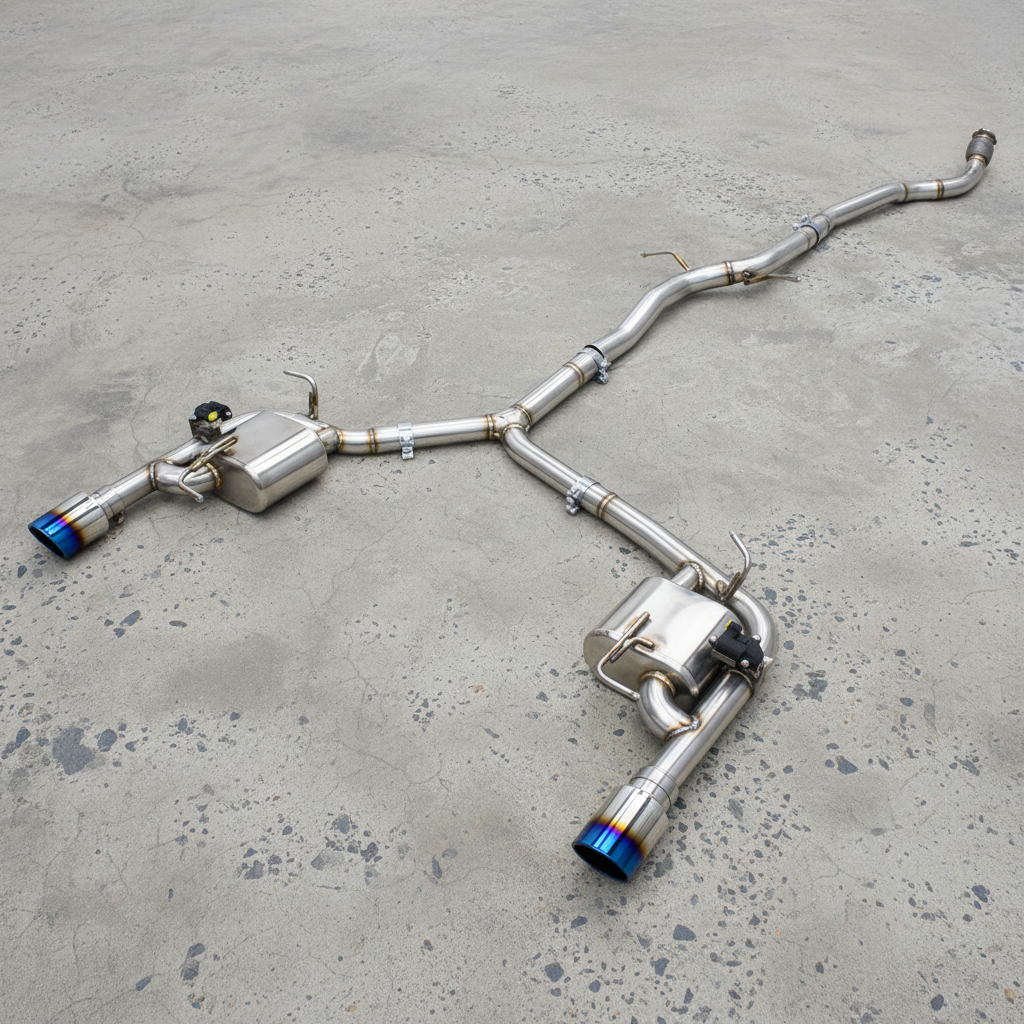 Audi A4 B8 Stainless Steel Valved Catback Exhaust System