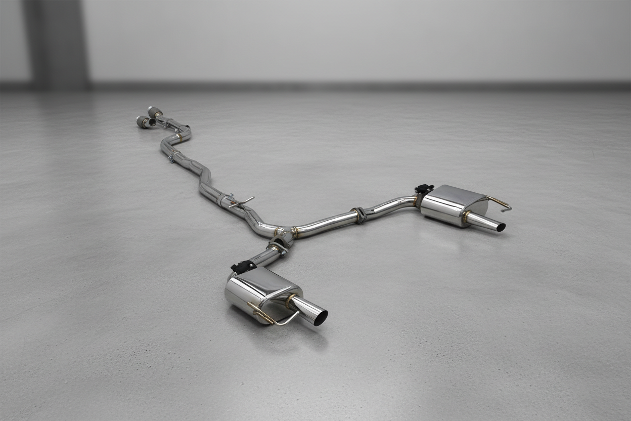 Mercedes C300 W205/C205 Stainless Steel Valved Catback Exhaust System