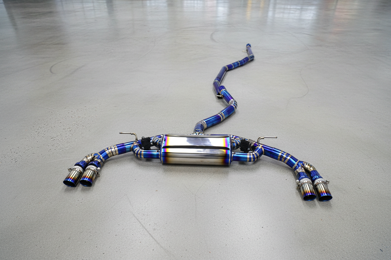 BMW X6 xdrive40i F16/F16 LCI Titanium Valved Catback Exhaust System