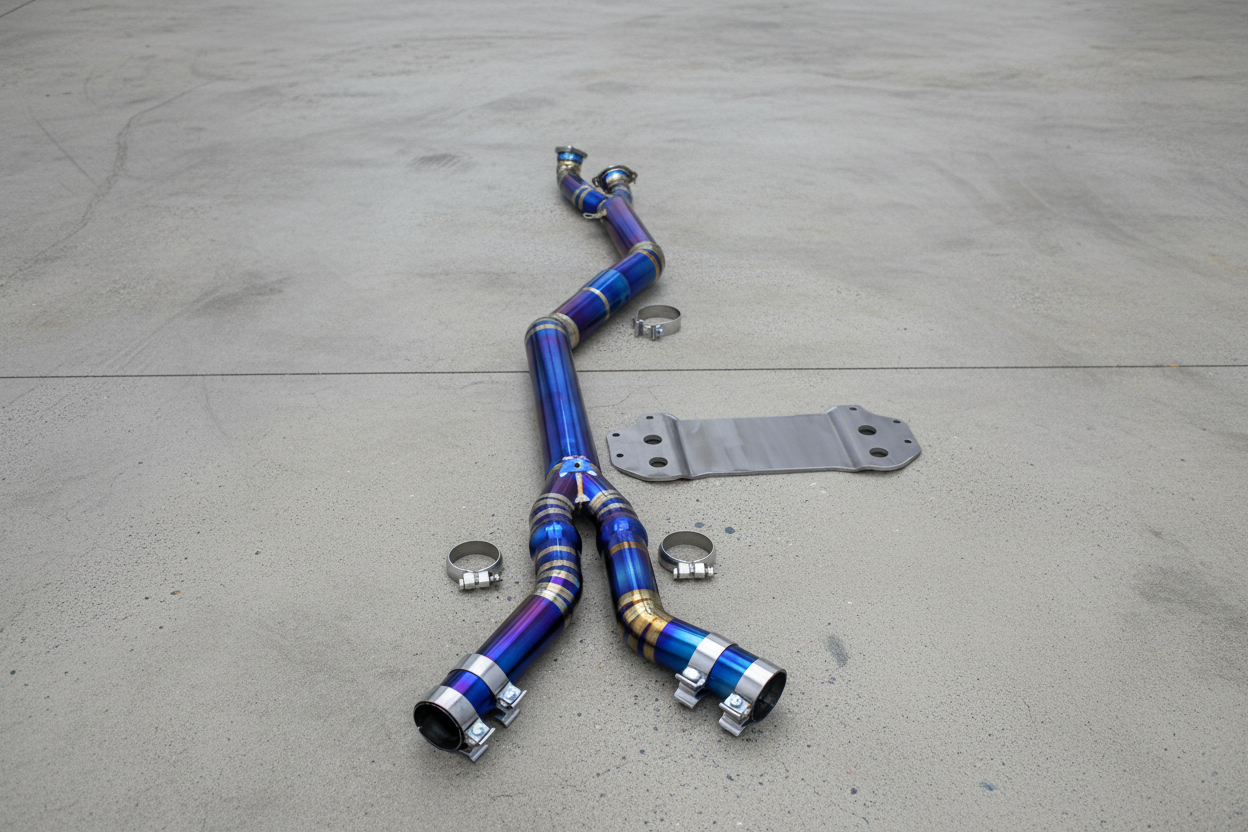 BMW M2 G87/G87 LCI Titanium Single Midpipe
