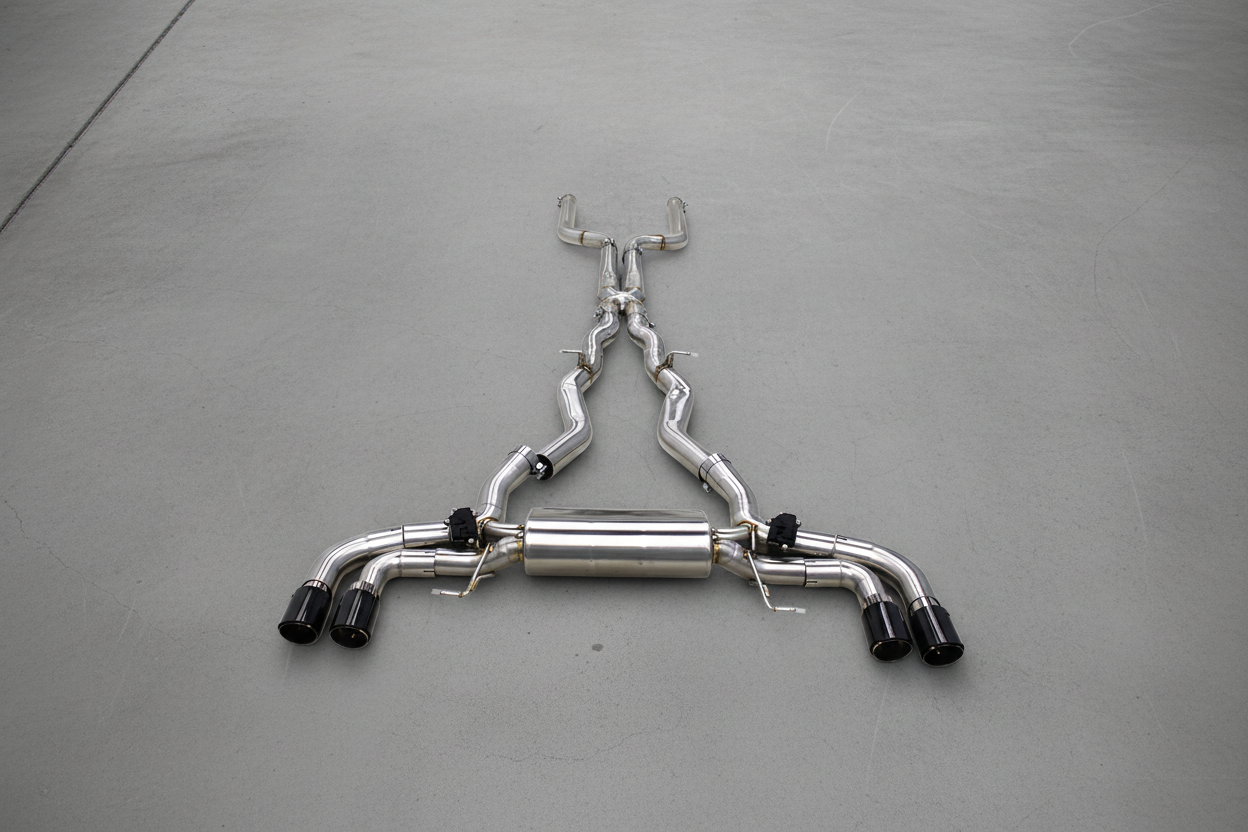 BMW M8 F91,F92,F93 and LCI Stainless Steel Valved Catback Exhaust System