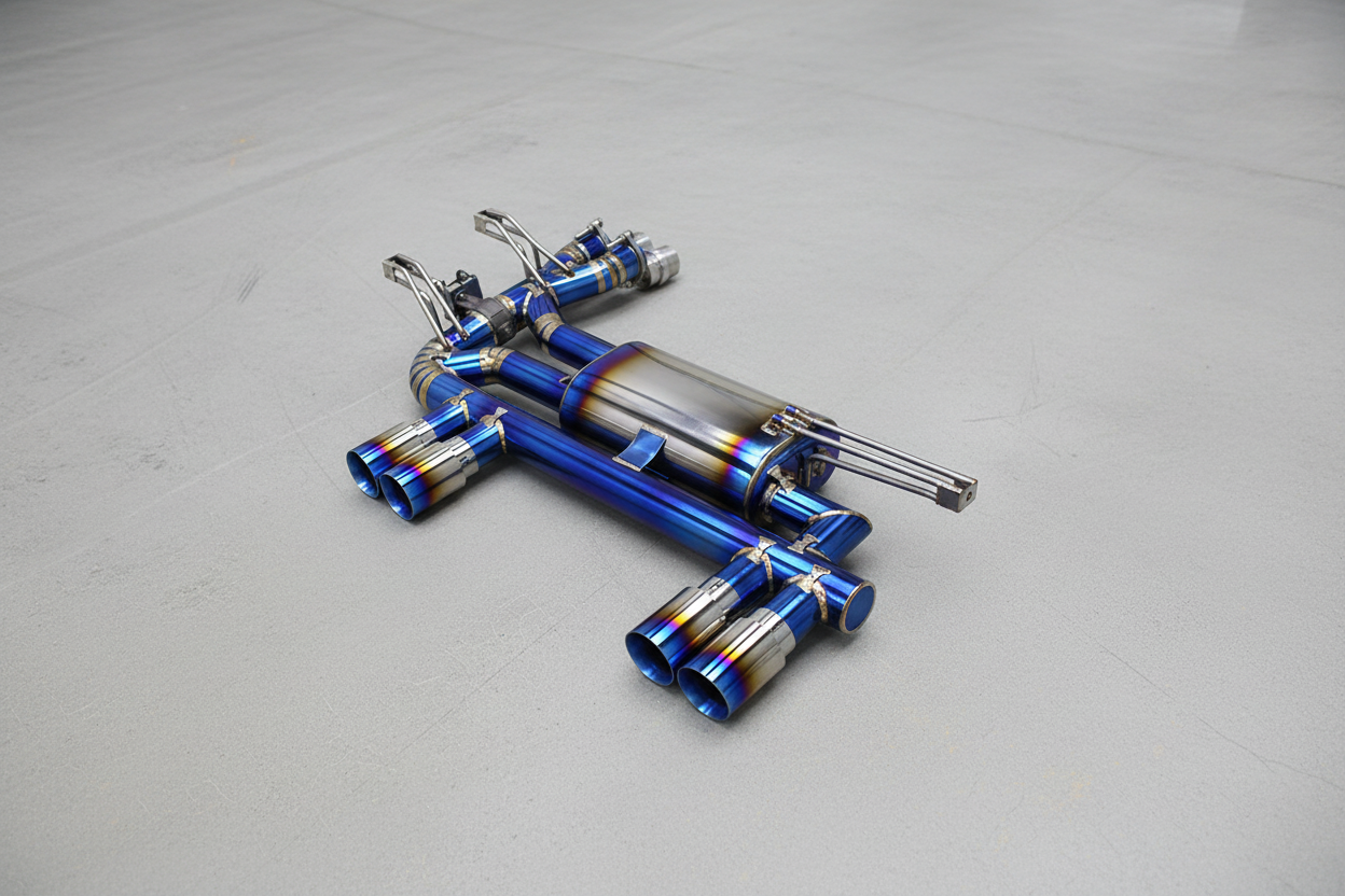 BMW M3 E46 Titanium Axle-Back Valved Exhaust System