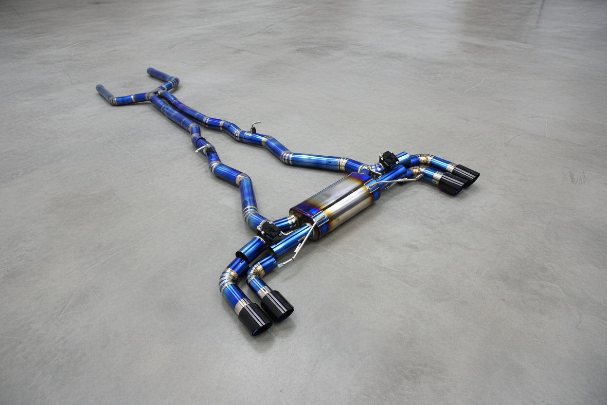 BMW M5 F90/F90 LCI Titanium Valved Catback Exhaust