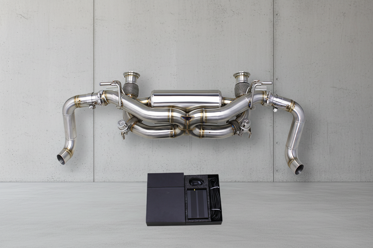 Audi R8 Type 4S Stainless Steel Valved Catback Exhaust System