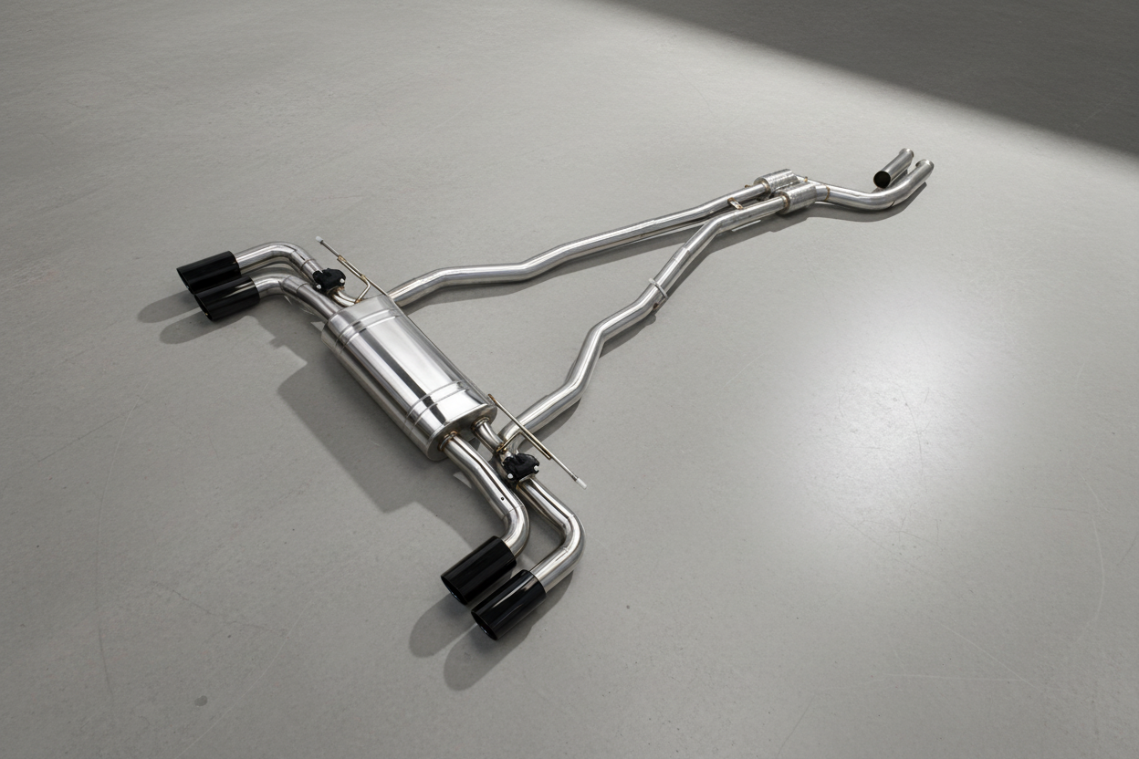 BMW 540i G30/G30 LCI Stainless Steel Valved Resonated Catback Exhaust System