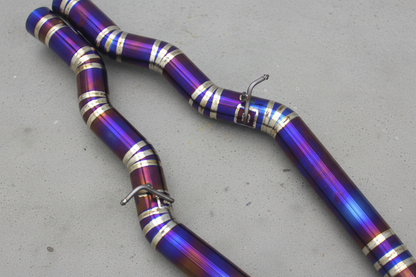 BMW M550I G30/G30 LCI Titanium Valved Catback Exhaust System