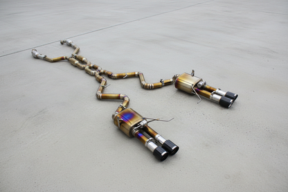 BMW M3 E90/E92/E93 Gold Titanium Valved Catback Exhaust System