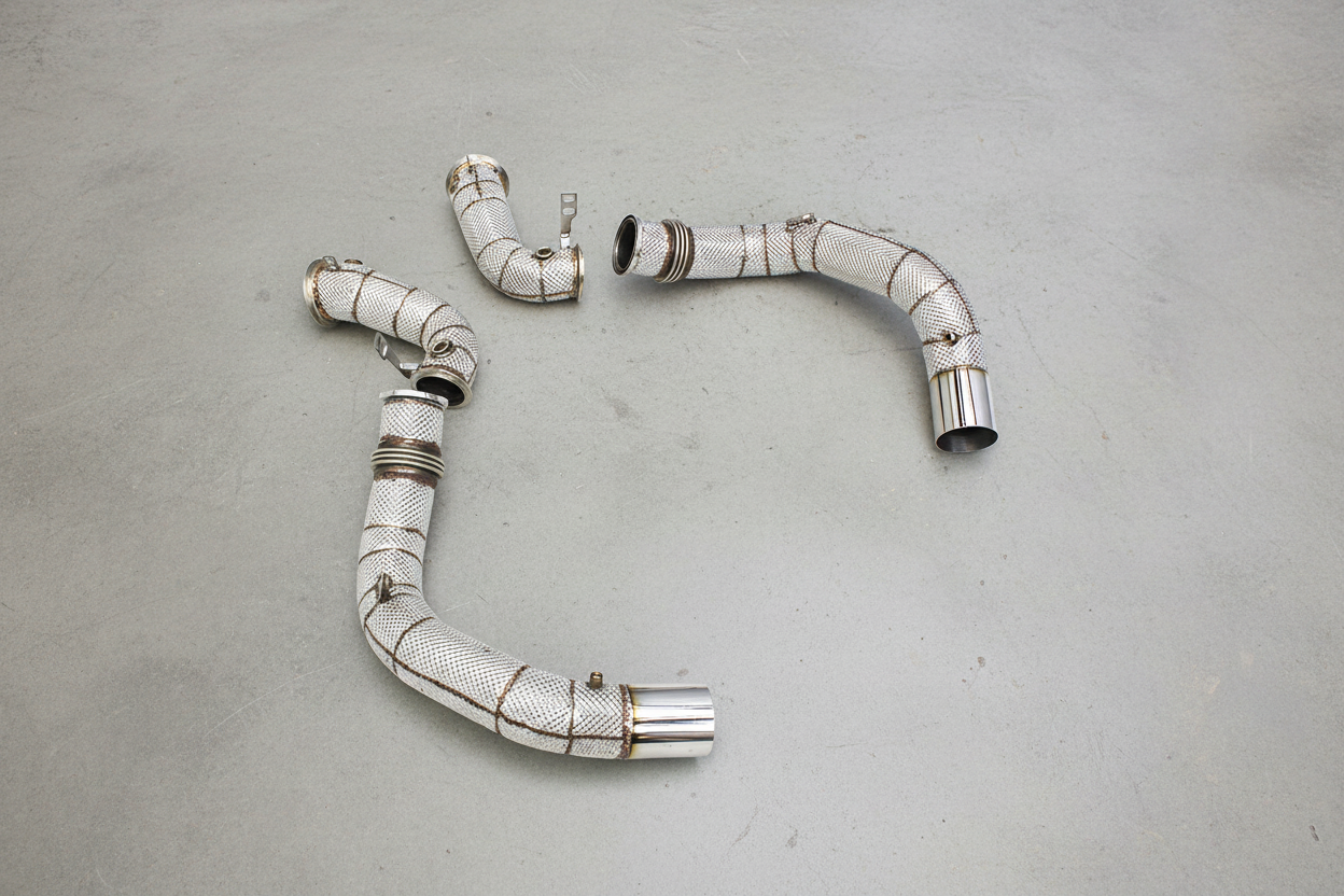 BMW X6M G06 Catless Downpipes