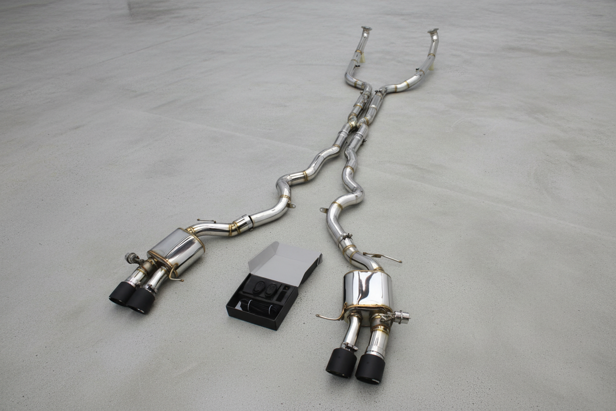 BMW M6 F06/ F06 LCI Stainles Steel Valved Catback Exhaust System