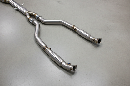 BMW M3 E90/E92/E93 Stainless Steel Valved Catback Exhaust System With Burnt Exhaust Tips