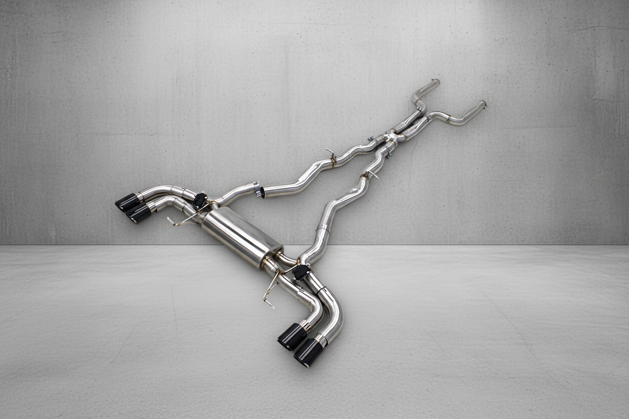 BMW M8 F91,F92,F93 and LCI Stainless Steel Valved Catback Exhaust System
