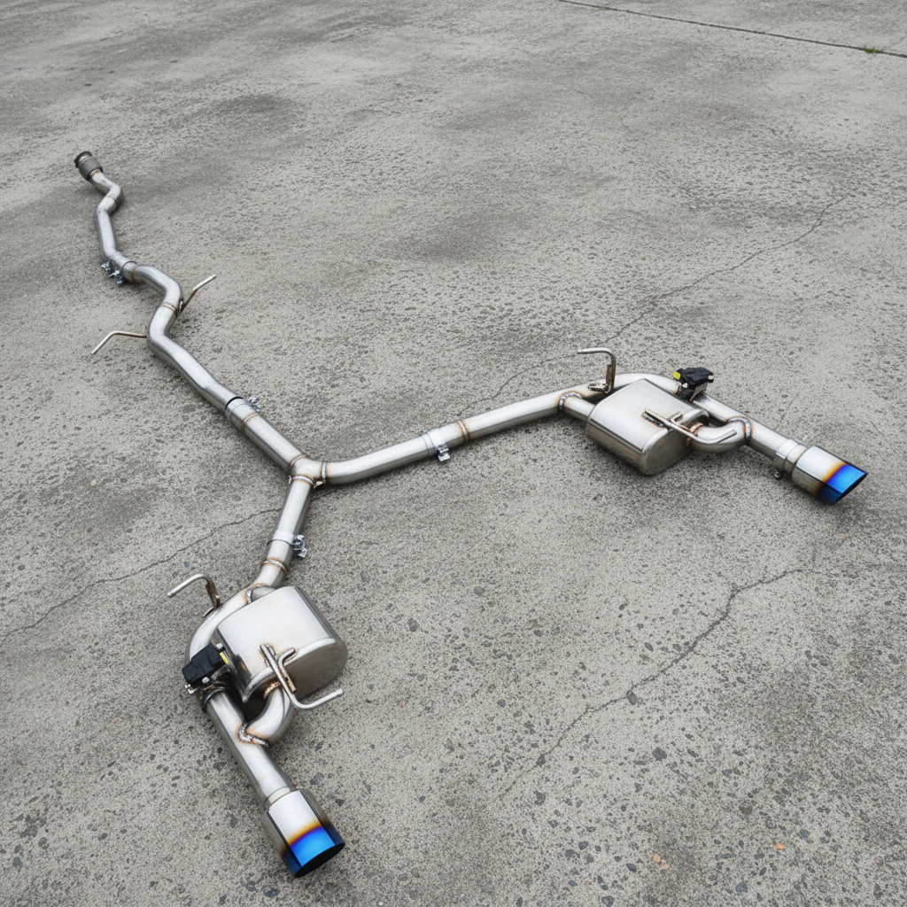 Audi A4 B8 Stainless Steel Valved Catback Exhaust System