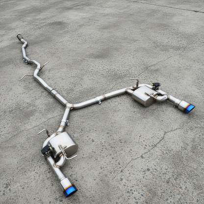 Audi A4 B8 Stainless Steel Valved Catback Exhaust System