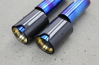 BMW M2 Competition F87/F87 LCI Titanium Catback Exhaust System With M Performance Exhaust Tips