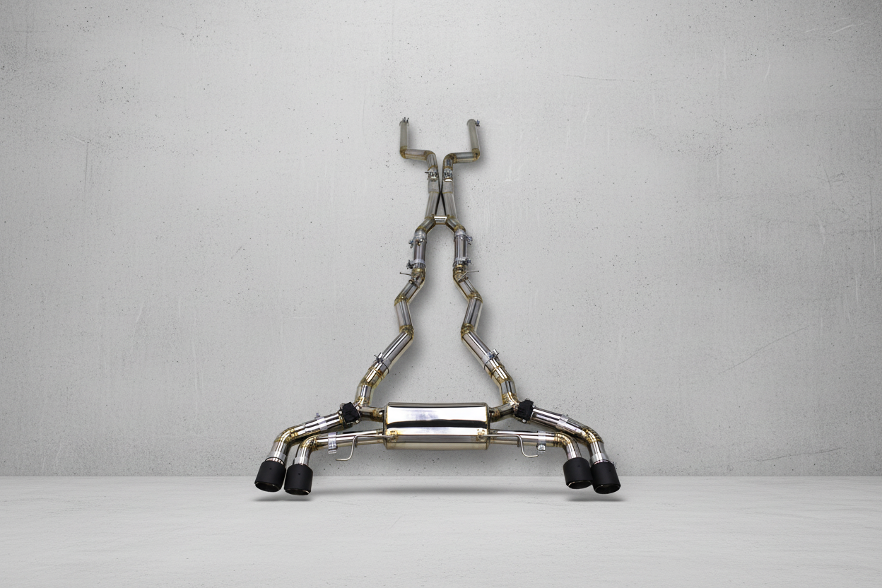 BMW M8 F91,F92,F93 and LCI Titanium Valved Catback Exhaust System