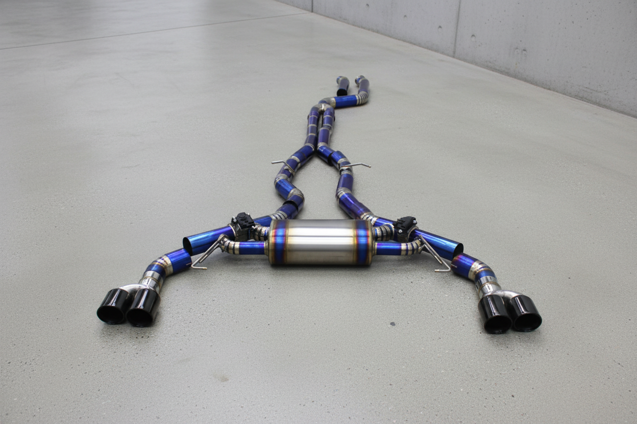 BMW X4M G02/G02 LCI Titanium Valved Catback Exhaust System