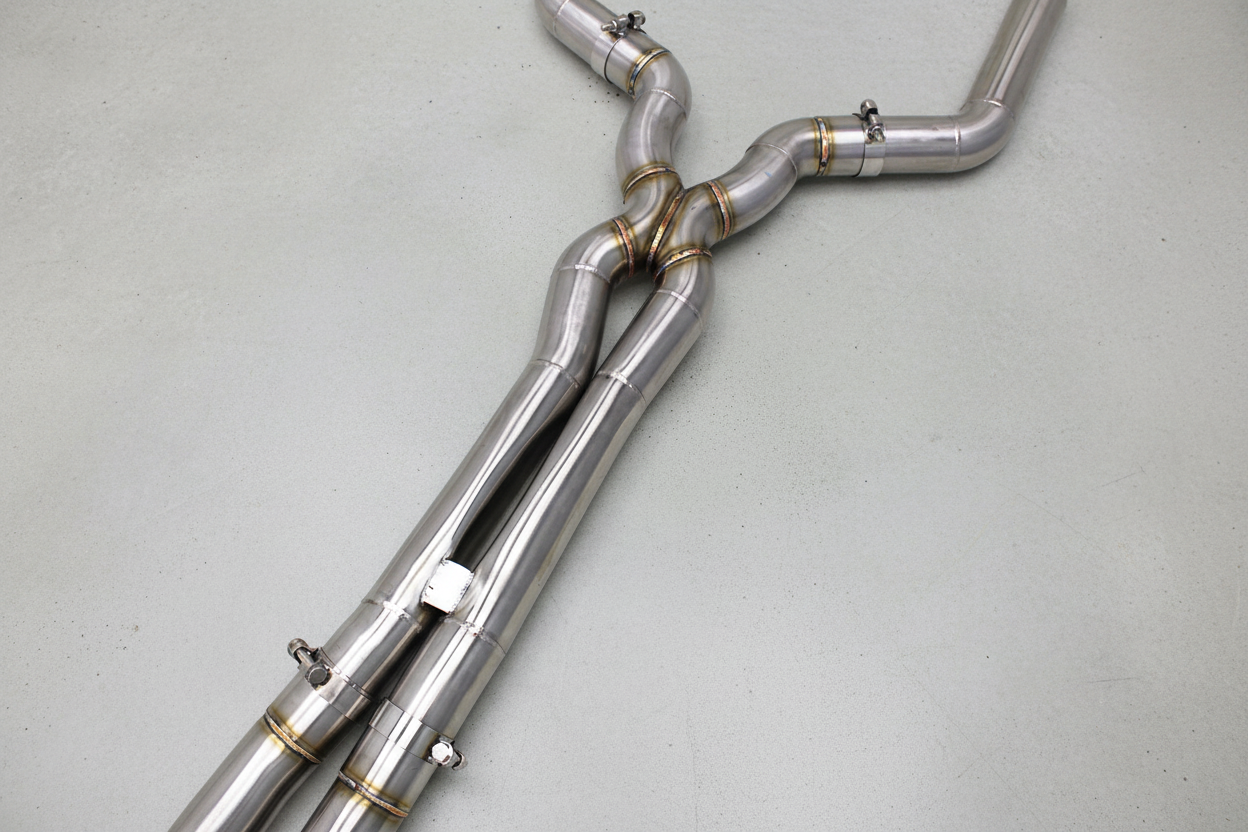 Mercedes E63S AMG W213 Stainless Steel Valved Catback Exhaust