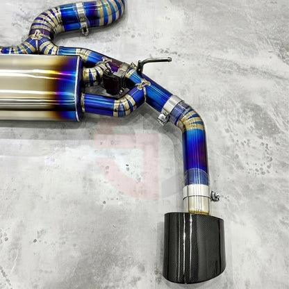 Vortix 2.5T RS3 8Y/8V Racing Titanium Valved Exhaust System