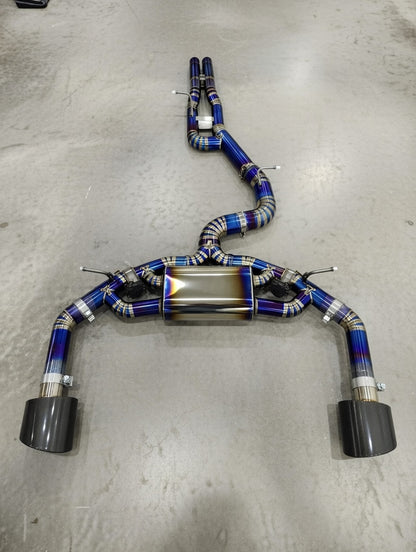 Vortix 2.5T RS3 8Y/8V Racing Titanium Valved Exhaust System