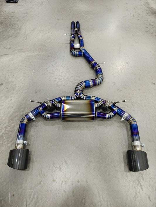 Vortix 2.5T RS3 8Y/8V Racing Titanium Valved Exhaust System