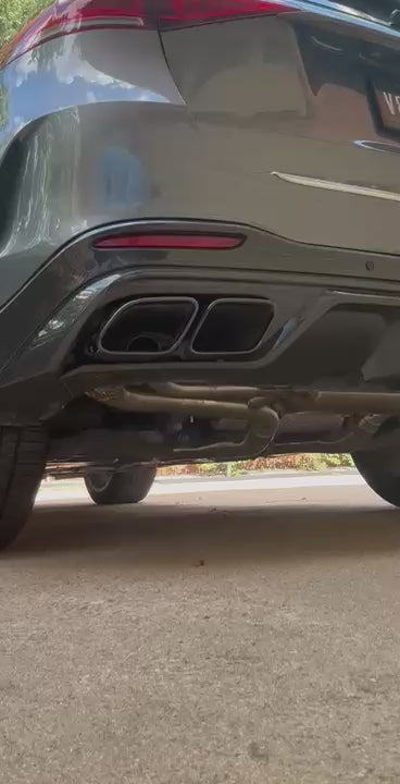 Mercedes GLE63 AMG W167 Stainless Steel Valved Exhaust System